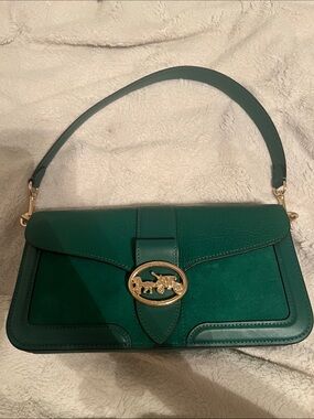 Coach Outlet Green Bag